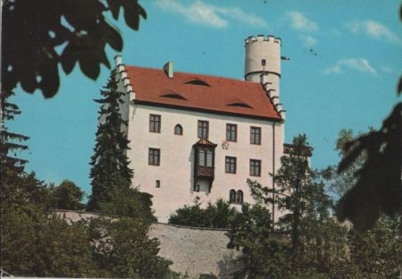 Gößweinstein - Blick auf Burg - 1990 Gößweinstein - Blick auf Burg - 1990