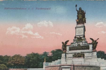 Rüdesheim - Nationaldenkmal - Niederwald - ca. 1925 Rüdesheim - Nationaldenkmal - Niederwald - ca. 1925