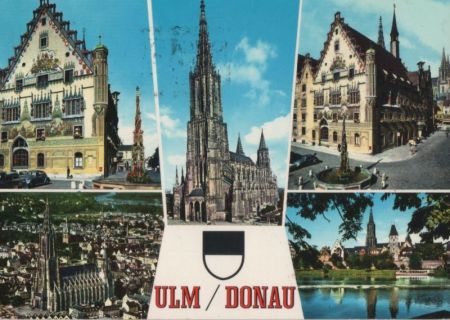 Ulm - mit 5 Bildern - 1967 Ulm - mit 5 Bildern - 1967