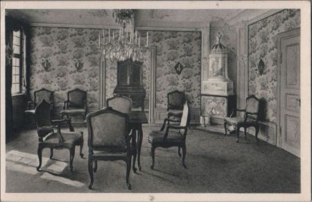 Frankfurt Main - Goethehaus, Staatszimmer - ca. 1950 Frankfurt Main - Goethehaus, Staatszimmer - ca. 1950