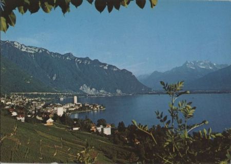Schweiz - Montreux - Ve de la Riviera vaudoise - ca. 1980 Schweiz - Montreux - Ve de la Riviera vaudoise - ca. 1980