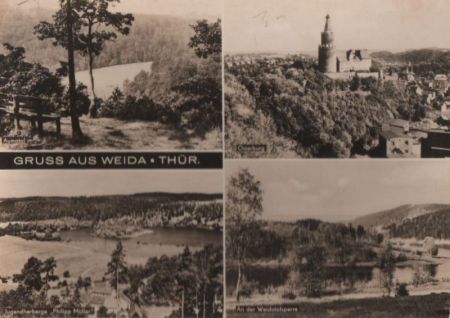 Weida - u.a. Jugendherberge - ca. 1970 Weida - u.a. Jugendherberge - ca. 1970
