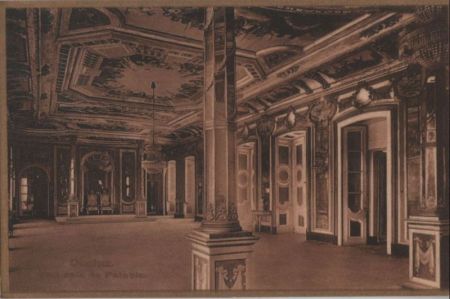 Portugal - Queluz - Una sala de Palacio - ca. 1950 Portugal - Queluz - Una sala de Palacio - ca. 1950