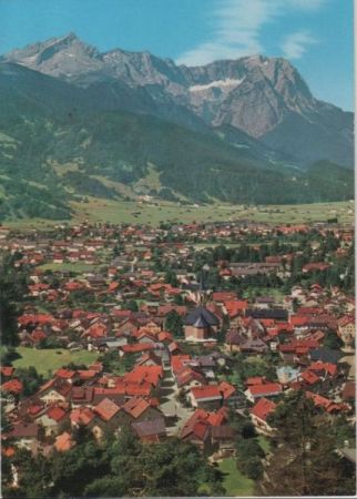Partenkirchen - mit Zugspitzgruppe - 1990 Partenkirchen - mit Zugspitzgruppe - 1990