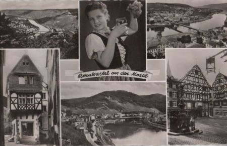 Bernkastel - 6 Teilbilder - 1957 Bernkastel - 6 Teilbilder - 1957