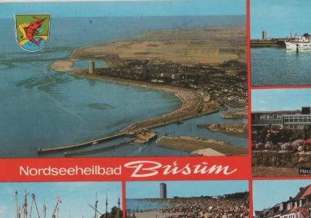 Büsum u.a. Schleuse und Strand - 1986 Büsum u.a. Schleuse und Strand - 1986