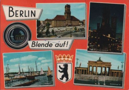 Berlin, Westteil - u.a. Rathaus Schöneberg - 1975 Berlin, Westteil - u.a. Rathaus Schöneberg - 1975