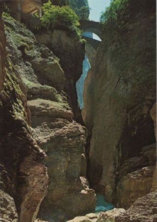 Schweiz - Thusis - Viamalaschlucht - ca. 1985 Schweiz - Thusis - Viamalaschlucht - ca. 1985