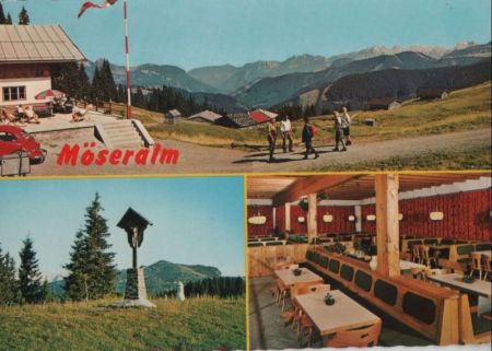 Österreich - Waidring - Unterkunftshaus Möseralm - ca. 1980 Österreich - Waidring - Unterkunftshaus Möseralm - ca. 1980