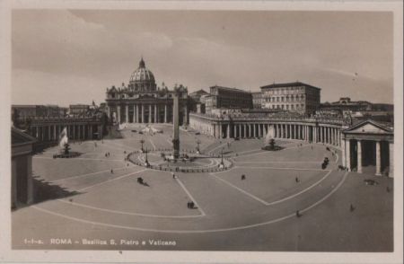 Italien - Rom - Roma - Basilica S. Pietro e Vaticano - ca. 1960 Italien - Rom - Roma - Basilica S. Pietro e Vaticano - ca. 1960