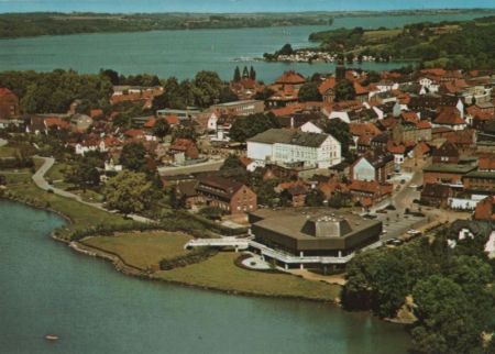 Ratzeburg - Schwimmhalle und Jugendherberge - ca. 1985 Ratzeburg - Schwimmhalle und Jugendherberge - ca. 1985