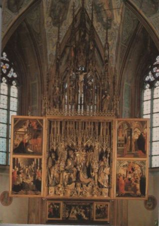 Österreich - St. Wolfgang - Wallfahrtskirche, Flügelaltar - ca. 1980 Österreich - St. Wolfgang - Wallfahrtskirche, Flügelaltar - ca. 1980