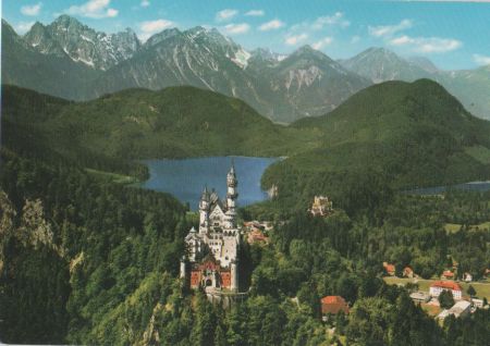 Schwangau, Hohenschwangau - Neuschwanstein - ca. 1980 Schwangau, Hohenschwangau - Neuschwanstein - ca. 1980