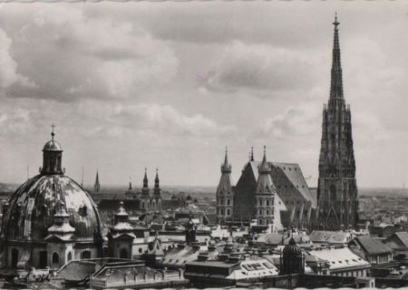Österreich - Wien - Panorama - ca. 1965 Österreich - Wien - Panorama - ca. 1965