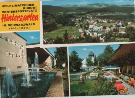 Hinterzarten - mit 3 Bildern - ca. 1980 Hinterzarten - mit 3 Bildern - ca. 1980