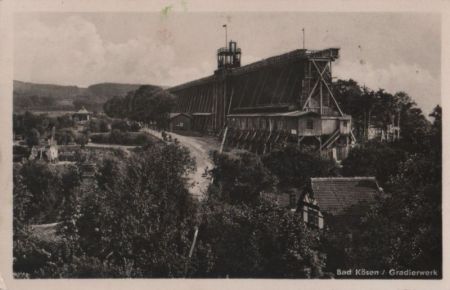 Bad Kösen - Gradierwerk - 1951 Bad Kösen - Gradierwerk - 1951