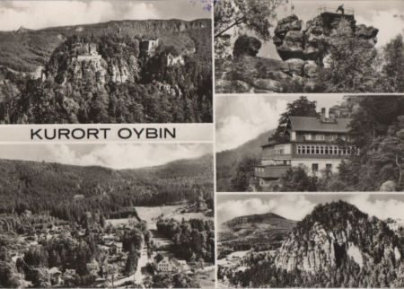 Kurort Oybin - mit 5 Bildern - 1971 Kurort Oybin - mit 5 Bildern - 1971