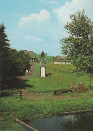 Seiffen - Freilichtmuseum, alte Umspannstation - 1989 Seiffen - Freilichtmuseum, alte Umspannstation - 1989