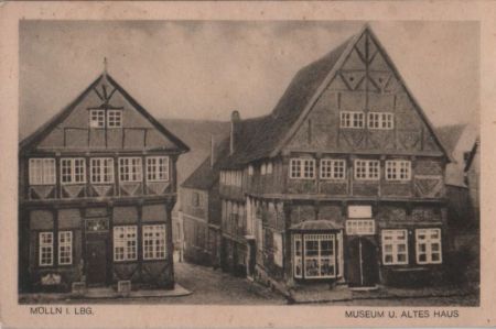 Mölln - Museum und Altes Haus - 1926 Mölln - Museum und Altes Haus - 1926