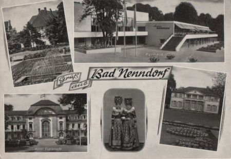 Bad Nenndorf - mit 5 Bildern - 1965 Bad Nenndorf - mit 5 Bildern - 1965