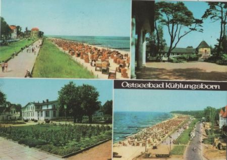 Kühlungsborn - 4 Teilbilder - 1973 Kühlungsborn - 4 Teilbilder - 1973