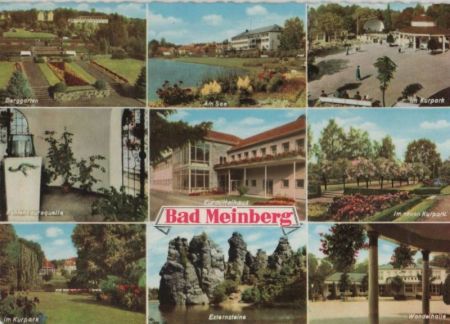 Bad Meinberg - u.a. im neuen Kurpark - 1963 Bad Meinberg - u.a. im neuen Kurpark - 1963