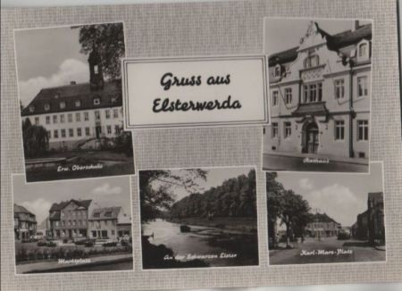 Elsterwerda - u.a. Rathaus - 1965 Elsterwerda - u.a. Rathaus - 1965