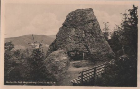 Masserberg - Badelöhr bei Masserberg-Gießhübel - 1955 Masserberg - Badelöhr bei Masserberg-Gießhübel - 1955