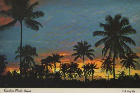USA - Pazifikküste - Sonnenuntergang - ca. 1980 USA - Pazifikküste - Sonnenuntergang - ca. 1980