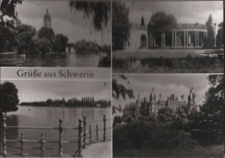 Schwerin - u.a. Am Schweriner See - ca. 1985 Schwerin - u.a. Am Schweriner See - ca. 1985