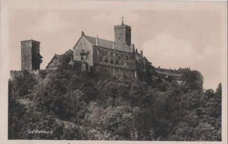 Eisenach - Die Wartburg - ca. 1955 Eisenach - Die Wartburg - ca. 1955