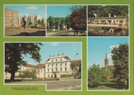 Oranienburg - u.a. Schloß am Platz des Friedens - 1985 Oranienburg - u.a. Schloß am Platz des Friedens - 1985
