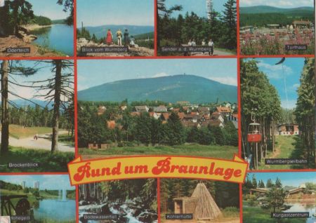 Braunlage - Umgebung, z.B. Wurmbergseilbahn - 1992 Braunlage - Umgebung, z.B. Wurmbergseilbahn - 1992