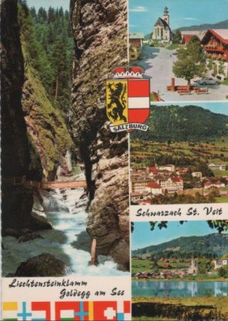 Österreich - Schwarzach - Liechtensteinklamm - ca. 1975 Österreich - Schwarzach - Liechtensteinklamm - ca. 1975