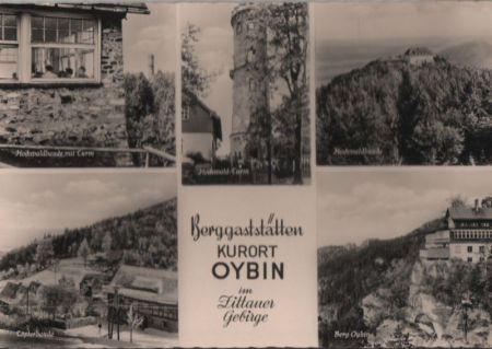 Kurort Oybin - u.a. Hochwaldbaude - 1958 Kurort Oybin - u.a. Hochwaldbaude - 1958