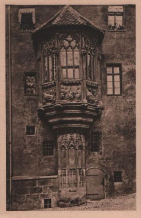 Nürnberg - Schöner Erker - ca. 1950 Nürnberg - Schöner Erker - ca. 1950