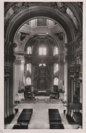 Österreich - Salzburg - Dom, innen - 1957 Österreich - Salzburg - Dom, innen - 1957