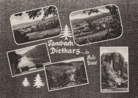 Tambach-Dietharz - u.a. Talsperre - 1966 Tambach-Dietharz - u.a. Talsperre - 1966