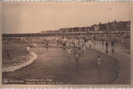 Belgien - Knokke - Zoute - Plage - Strand - ca. 1935 Belgien - Knokke - Zoute - Plage - Strand - ca. 1935