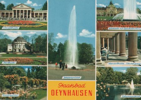 Bad Oeynhausen - u.a. Jordansprudel - 1971 Bad Oeynhausen - u.a. Jordansprudel - 1971