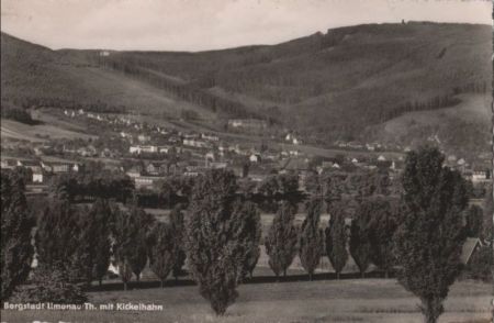 Ilmenau - mit Kickelhahn - 1963 Ilmenau - mit Kickelhahn - 1963