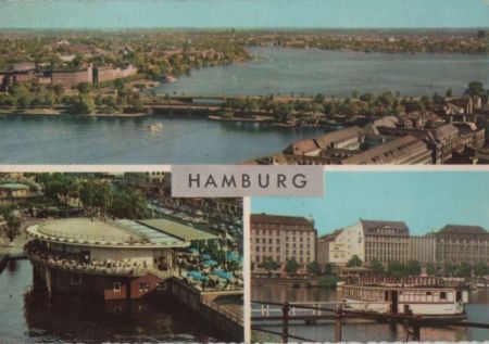 Hamburg - u.a. Binnen- und Außenalster - 1965 Hamburg - u.a. Binnen- und Außenalster - 1965