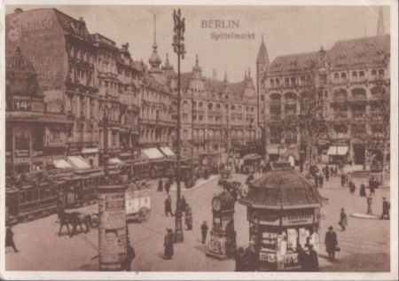 Berlin-Mitte, Spittelmarkt - 1988 Berlin-Mitte, Spittelmarkt - 1988