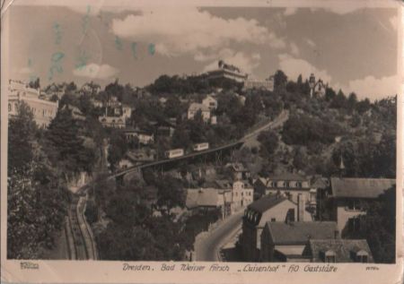 Dresden - Bad Weisser Hirsch Luisenhof - 1956 Dresden - Bad Weisser Hirsch Luisenhof - 1956