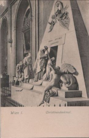 Österreich - Wien - Christinendenkmal - ca. 1940 Österreich - Wien - Christinendenkmal - ca. 1940