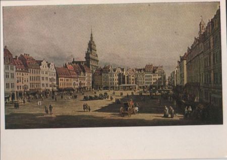 Dresden - Altmarkt - ca. 1955 Dresden - Altmarkt - ca. 1955