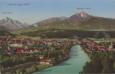 Österreich - Innsbruck - gegen Süden - 1942 Österreich - Innsbruck - gegen Süden - 1942