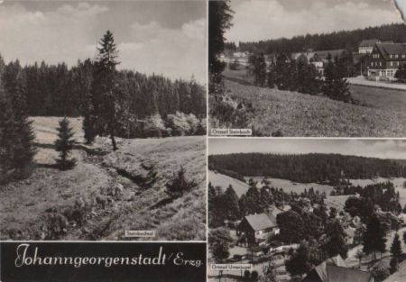 Johanngeorgenstadt - u.a. Ortsteil Steinbach - 1972 Johanngeorgenstadt - u.a. Ortsteil Steinbach - 1972