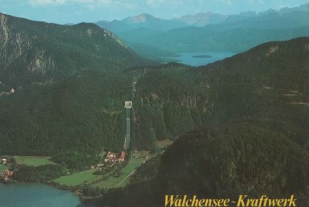 Walchensee - Kraftwerk - ca. 1995 Walchensee - Kraftwerk - ca. 1995