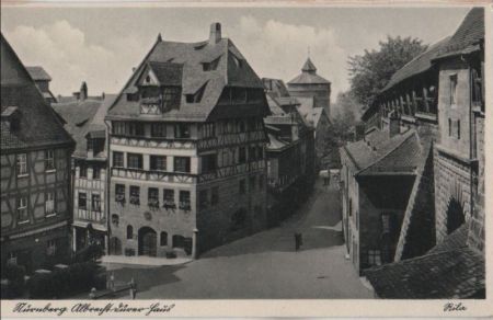 Nürnberg - Albrecht Dürer-Haus - ca. 1950 Nürnberg - Albrecht Dürer-Haus - ca. 1950